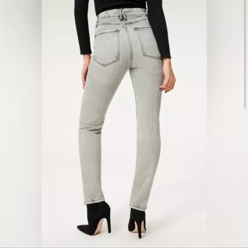 Good American Good Classic Jeans Size 6 New In Gray Wash